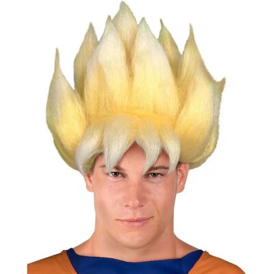 Perruque Super Saiyan - Accessoire officiel Dragon Ball - Publicité Perruque Super Saiyan - Accessoire officiel Dragon Ball - Publicité