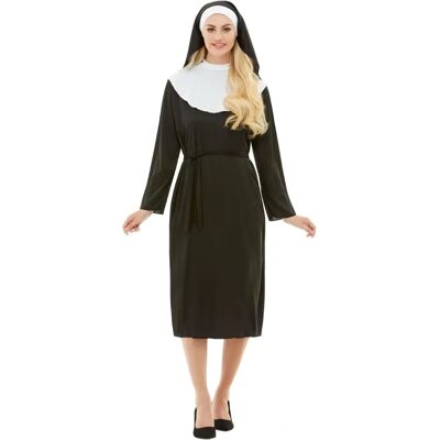 Funidelia - Déguisement de nonne - Noir - Polyester - Déguisement - Publicité Funidelia - Déguisement de nonne - Noir - Polyester - Déguisement - Publicité