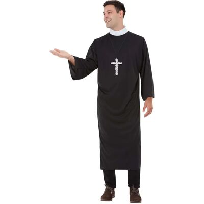 Costume de Prêtre Funidelia - Costume Religieux pour Hommes - Noir - Publicité Costume de Prêtre Funidelia - Costume Religieux pour Hommes - Noir - Publicité