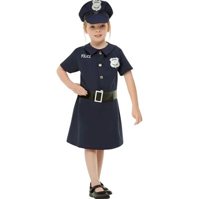 Funiglobal Funidelia Costume de Police pour Filles - Bleu - Police Déguisée - Publicité Funiglobal Funidelia Costume de Police pour Filles - Bleu - Police Déguisée - Publicité