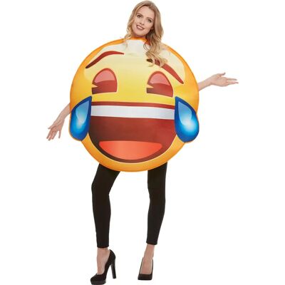 Funidelia - Emoji Maskeraddräkt - Jaune - Officiel - Costume - Publicité Funidelia - Emoji Maskeraddräkt - Jaune - Officiel - Costume - Publicité