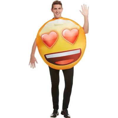Funiglobal Funidelia Costume Emoji - Masque Emoji Unisexe Jaune pour Adultes - Publicité Funiglobal Funidelia Costume Emoji - Masque Emoji Unisexe Jaune pour Adultes - Publicité