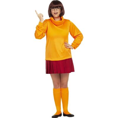 Costume Velma Funiglobal - Scooby Doo Officiel pour Femmes - Costumes & Accessoires - Publicité Costume Velma Funiglobal - Scooby Doo Officiel pour Femmes - Costumes & Accessoires - Publicité