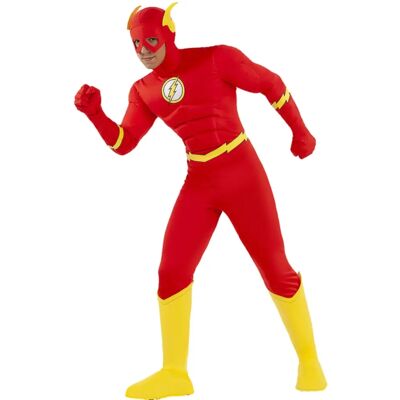 HeliumKing - Flash DC Comics - XXL - Adulte - Costume - Publicité HeliumKing - Flash DC Comics - XXL - Adulte - Costume - Publicité