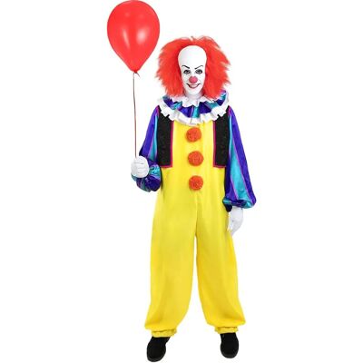 Costume Pennywise de Funiglobal - Ça de Stephen King - Publicité Costume Pennywise de Funiglobal - Ça de Stephen King - Publicité