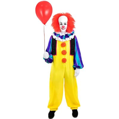 Costume Pennywise Funiglobal - XL - Costumes - Publicité Costume Pennywise Funiglobal - XL - Costumes - Publicité