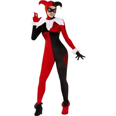 Costume Harley Quinn Funidelia - Licence officielle - Pour femme - Publicité Costume Harley Quinn Funidelia - Licence officielle - Pour femme - Publicité