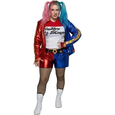 Funiglobal Funidelia Harley Quinn Kostüm - Blau - Kostüme Funiglobal Funidelia Harley Quinn Kostüm - Blau - Kostüme
