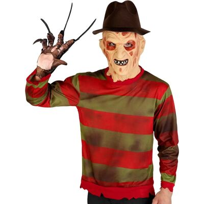 Funiglobal Freddy Krueger Sweatshirt - Un cauchemar à Elm Street - Publicité Funiglobal Freddy Krueger Sweatshirt - Un cauchemar à Elm Street - Publicité