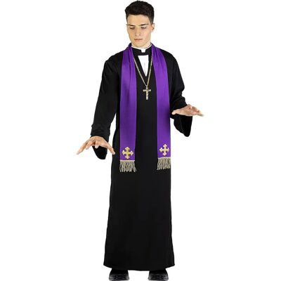 Funiglobal Funidelia Costume Exorciste Père Karras - Horror - Publicité Funiglobal Funidelia Costume Exorciste Père Karras - Horror - Publicité