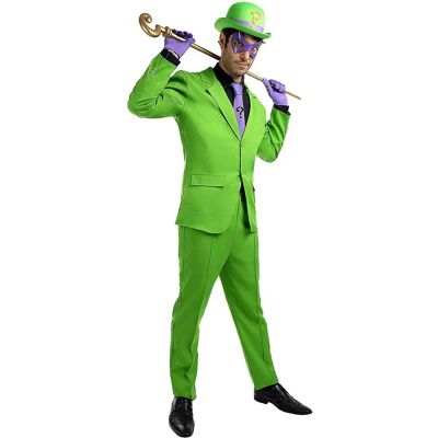 Metamorph Le Costume du Riddler - pour Halloween Carnaval (M) - Publicité Metamorph Le Costume du Riddler - pour Halloween Carnaval (M) - Publicité
