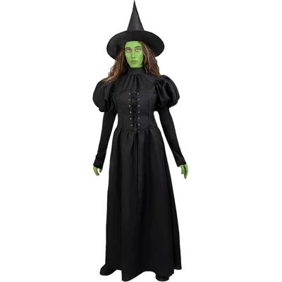 Funiglobal Zauberer von Oz Schwarzes Kostüm XL - Kostüme Funiglobal Zauberer von Oz Schwarzes Kostüm XL - Kostüme