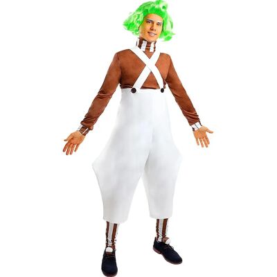 Funiglobal Oompa Loompa Kostüm - Charlie und die Schokoladenfabrik Funiglobal Oompa Loompa Kostüm - Charlie und die Schokoladenfabrik