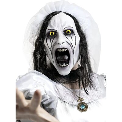 Funiglobal Funidelia La Llorona Masque - Accessoire de Costume Horrifique - Publicité Funiglobal Funidelia La Llorona Masque - Accessoire de Costume Horrifique - Publicité