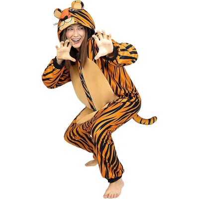 Combinaison Tigre Metamorph - Confortable, Capuche Animalier - Publicité Combinaison Tigre Metamorph - Confortable, Capuche Animalier - Publicité