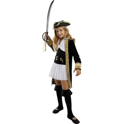 Funiglobal Funidelia Costume de Pirate Deluxe - Multicolore - Pour Enfants - Publicité Funiglobal Funidelia Costume de Pirate Deluxe - Multicolore - Pour Enfants - Publicité