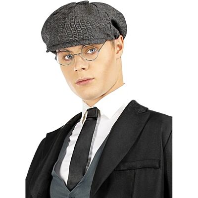 Ensemble chapeau et lunettes Tommy Shelby - Peaky Blinders - Accessoire de costume Funidelia - Publicité Ensemble chapeau et lunettes Tommy Shelby - Peaky Blinders - Accessoire de costume Funidelia - Publicité