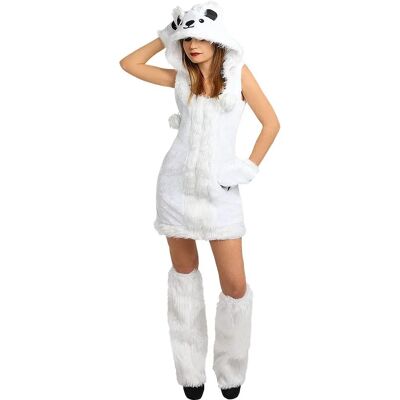 Funidelia Costume d'Ours Polaire Multicolore - Pour Femmes - Publicité Funidelia Costume d'Ours Polaire Multicolore - Pour Femmes - Publicité