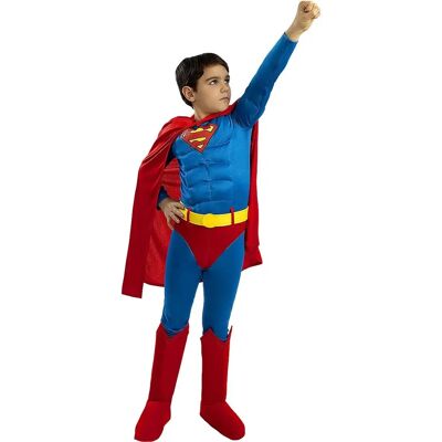Costume Deluxe Superman de Funidelia - Multicolore - Publicité Costume Deluxe Superman de Funidelia - Multicolore - Publicité