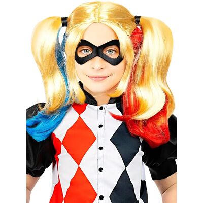 Wig Jaune Harley Quinn - Accessoire de costume - DC Comics - Publicité Wig Jaune Harley Quinn - Accessoire de costume - DC Comics - Publicité