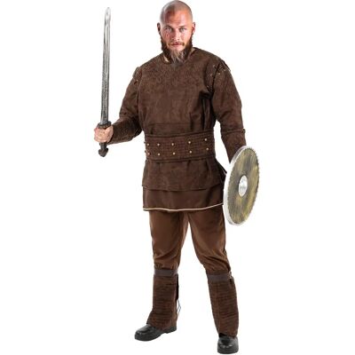 Funiglobal Ragnar Lothbrok Costume de Viking - Multicolore - Publicité Funiglobal Ragnar Lothbrok Costume de Viking - Multicolore - Publicité