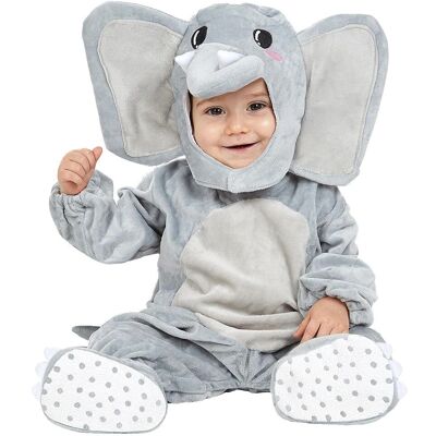 Funiglobal Funidelia Fantasia de Elefante para Bebês - Multicolor Funiglobal Funidelia Fantasia de Elefante para Bebês - Multicolor
