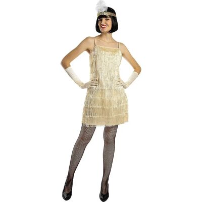 Funiglobal - 1920s Flapper - Or - Costume - Publicité Funiglobal - 1920s Flapper - Or - Costume - Publicité