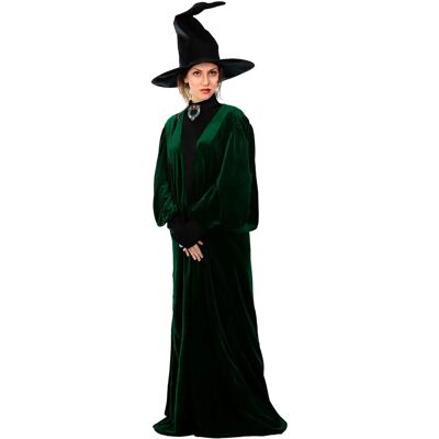 Funidelia Minerva McGonagall Kostüm - Harry Potter Dunkelgrün Funidelia Minerva McGonagall Kostüm - Harry Potter Dunkelgrün