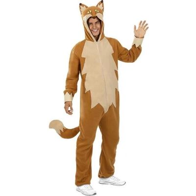Costume adulte de renard - Faux pelage en lycra - Publicité Costume adulte de renard - Faux pelage en lycra - Publicité