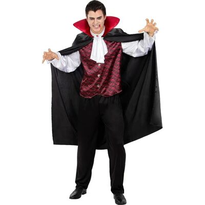 Déguisement de Comte Dracula Funidelia - Costume Halloween Vampire - Publicité Déguisement de Comte Dracula Funidelia - Costume Halloween Vampire - Publicité