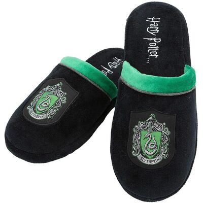 Funiglobal Chaussons Serpentard - Harry Potter - Vert Foncé - Unisexe - Publicité Funiglobal Chaussons Serpentard - Harry Potter - Vert Foncé - Unisexe - Publicité