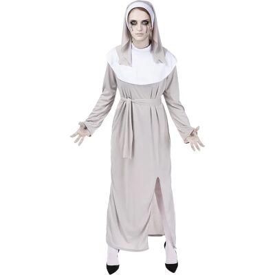 Funiglobal FUNIDELIA Costume de Nonne Zombie - Halloween - Horreur - Publicité Funiglobal FUNIDELIA Costume de Nonne Zombie - Halloween - Horreur - Publicité
