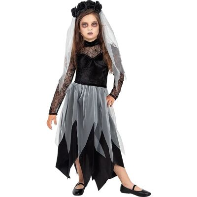 Funiglobal FUNIDELIA Costume Mariée Fantôme - Halloween Bride Effrayante - Publicité Funiglobal FUNIDELIA Costume Mariée Fantôme - Halloween Bride Effrayante - Publicité