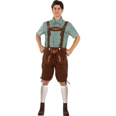 Funiglobal FUNIDELIA Costume Oktoberfest pour adultes - Marron - Publicité Funiglobal FUNIDELIA Costume Oktoberfest pour adultes - Marron - Publicité