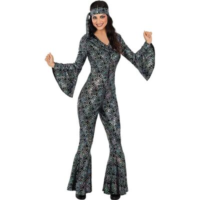 Costume disco or 70s Funiglobal pour femme - Publicité Costume disco or 70s Funiglobal pour femme - Publicité