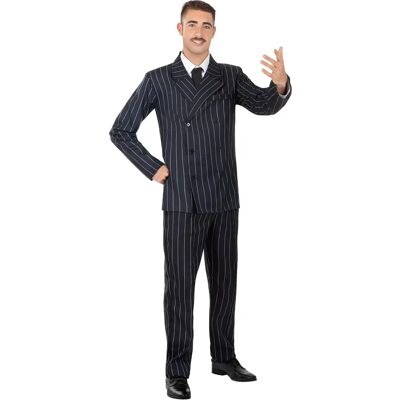 Costume Gomez Addams Funiglobal - La Famille Addams - Bleu - Publicité Costume Gomez Addams Funiglobal - La Famille Addams - Bleu - Publicité