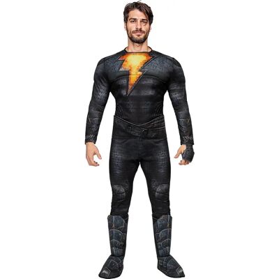 HeliumKing - Black Adam - Noir - Taille L - Costume - Publicité HeliumKing - Black Adam - Noir - Taille L - Costume - Publicité