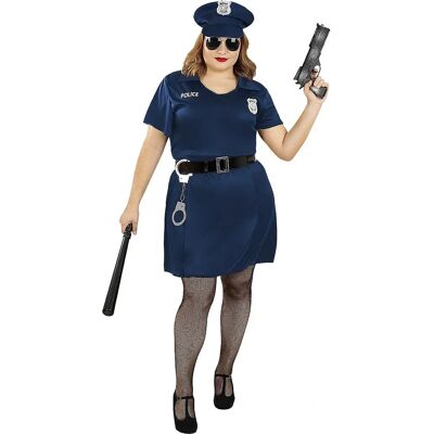 Costume de police Funidelia pour femmes - Bleu - Costume de rôle de policière - Publicité Costume de police Funidelia pour femmes - Bleu - Costume de rôle de policière - Publicité