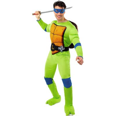 HeliumKing - Leonardo - Ninja Turtles - Adulte S - Costume - Publicité HeliumKing - Leonardo - Ninja Turtles - Adulte S - Costume - Publicité