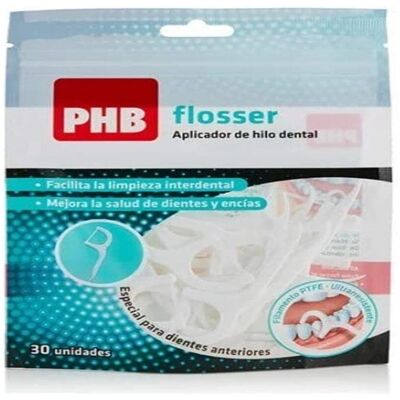 PHB Zahnseide Applikator mit PTFE - 30 Stück PHB Zahnseide Applikator mit PTFE - 30 Stück