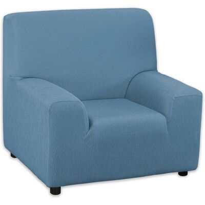 TODOPARAMICASA Emilia Sofa Cover - 1 Seat Blue Azafata TODOPARAMICASA Emilia Sofa Cover - 1 Seat Blue Azafata