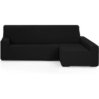 MARTINA HOME Emilia - Funda de Sofá - Negro - Brazo Derecho - 240cm MARTINA HOME Emilia - Funda de Sofá - Negro - Brazo Derecho - 240cm