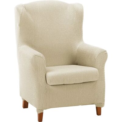 Funda de sillón genérica - Tela elástica ajustable - Para sillones de 90 cm Funda de sillón genérica - Tela elástica ajustable - Para sillones de 90 cm