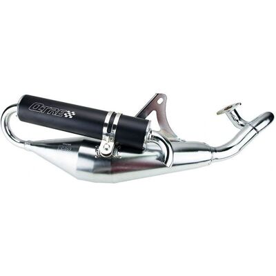 Escape Tecnigas Q-TRE Cromado - Homologado para Peugeot Horizontal Escape Tecnigas Q-TRE Cromado - Homologado para Peugeot Horizontal