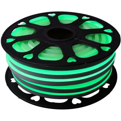 Tira de neón LED Jandei - Flexible 12V Verde 112 LEDs/m 25m Tira de neón LED Jandei - Flexible 12V Verde 112 LEDs/m 25m
