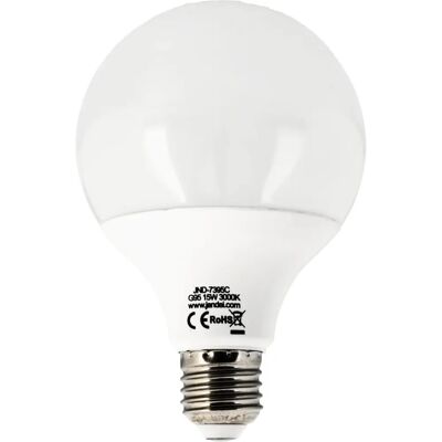 Jandei Lâmpada LED Globo 15W 3000K - Lâmpada LED Jandei Lâmpada LED Globo 15W 3000K - Lâmpada LED