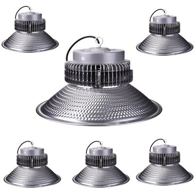 Jandei Pack 6 Luz LED Suspendida 100W 10500 Lúmenes - Interior Jandei Pack 6 Luz LED Suspendida 100W 10500 Lúmenes - Interior