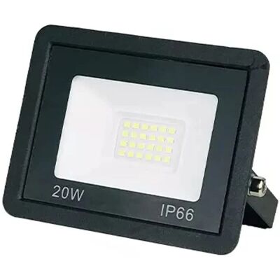 Foco proyector LED Slim Serie Apple 20W 6000K IP66 - Iluminación exterior Foco proyector LED Slim Serie Apple 20W 6000K IP66 - Iluminación exterior