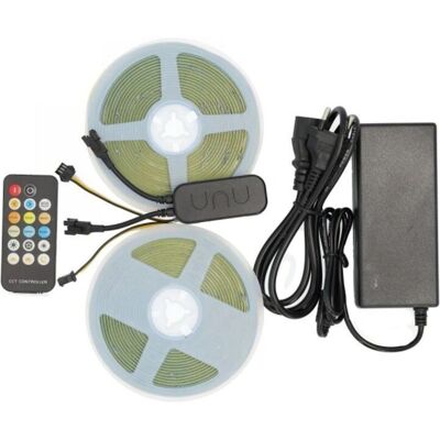 Kit de Tiras LED Jandei - Temperatura ajustable - 12V-24V - 2x5m Kit de Tiras LED Jandei - Temperatura ajustable - 12V-24V - 2x5m