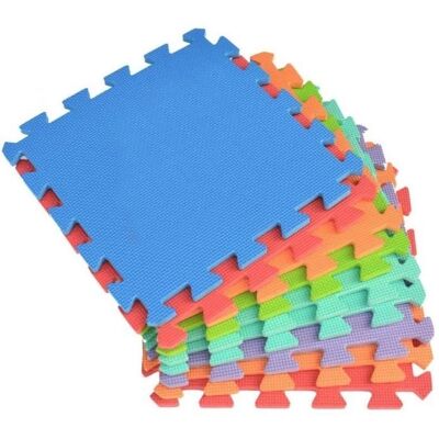 MEDIAWAVE STORE - Tapis puzzle coloré 20 pièces 30x30 cm mousse EVA - Publicité MEDIAWAVE STORE - Tapis puzzle coloré 20 pièces 30x30 cm mousse EVA - Publicité